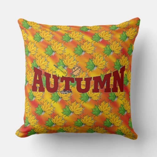 Autumn Beauty _ Throw Pillow