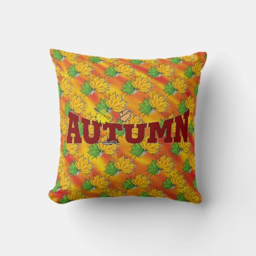 Autumn Beauty _ Throw Pillow