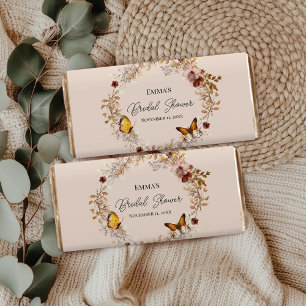 Autumn Beige Wildflower Chocolate Bars (1.55 oz.)