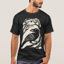 Autumn Berries Bird Print Essential 