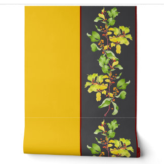 Autumn Berries on a Wallpaper