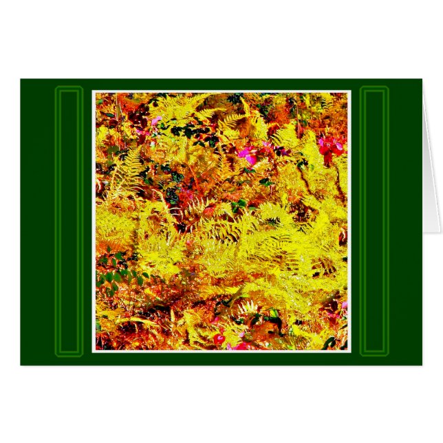 Autumn Birthday Cards (Front Horizontal)