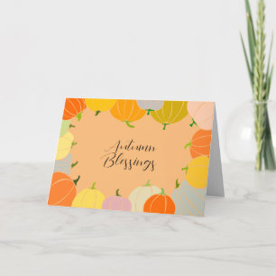 AUTUMN BLESSINGS CARD