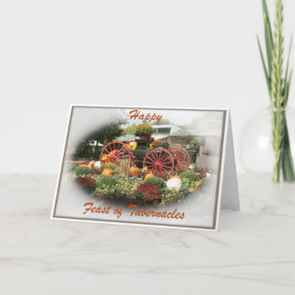 Autumn Blessings Feast of Tabernacles Card