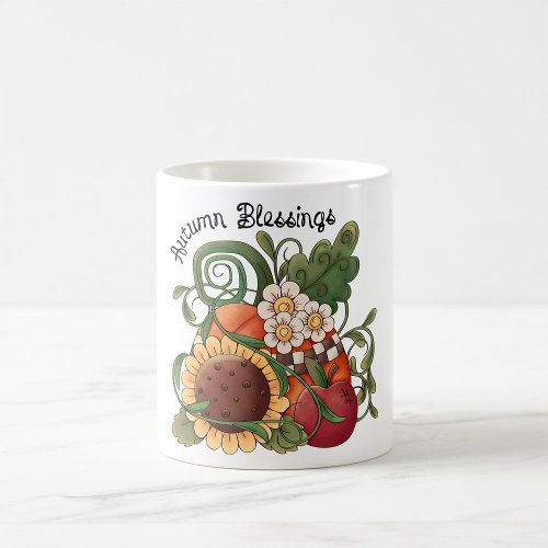 Autumn Blessings Nature Coffee Mug