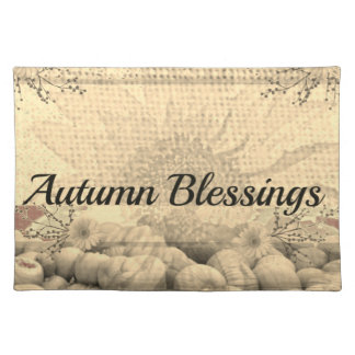 Autumn Blessings Placemat