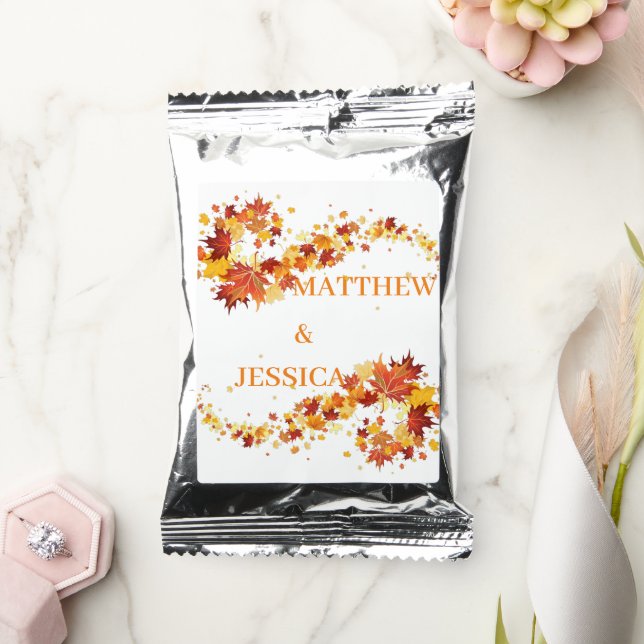Autumn Bliss Coffee Favors Coffee Drink Mix (Wedding)