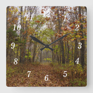 Autumn Bliss Wall Clock