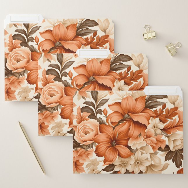 Autumn Bloom: Bring the Beauty of Fall File Folder (Set)