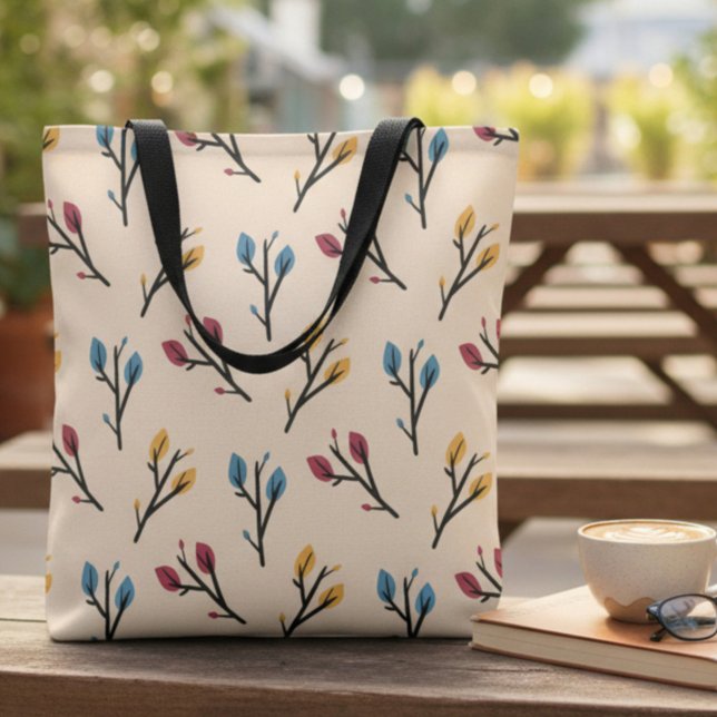 Autumn Bloom Everyday Tote Bag (Creator Uploaded)