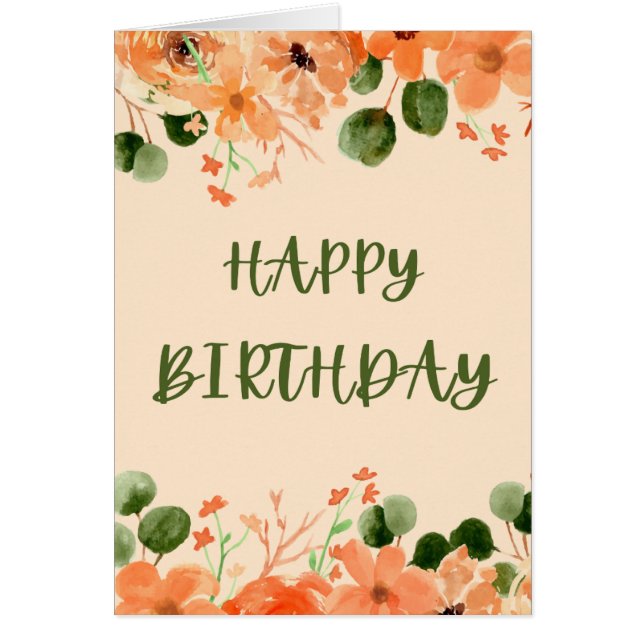 Autumn Blooms Cards (Front)