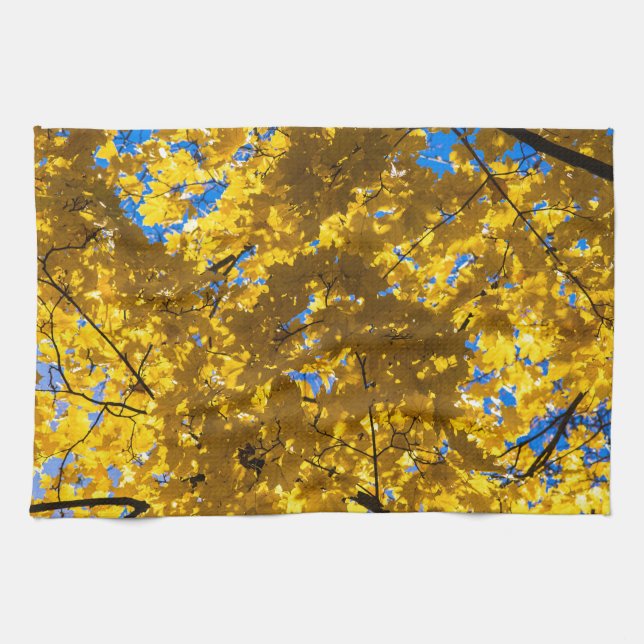 Autumn Blues Towel (Horizontal)