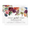 Autumn Boho Blooms New Address Moving Announcement