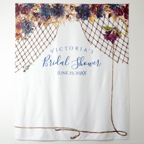 Autumn Boho Bridal Shower Photo Booth Backdrop