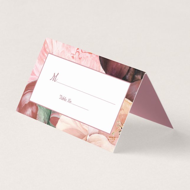 Autumn Boho Watercolor Floral  (Front)