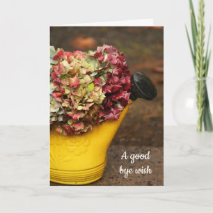 Autumn Bouquet Folded Greeting Card