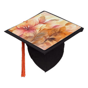 Autumn Bouquet Graduation Cap Topper