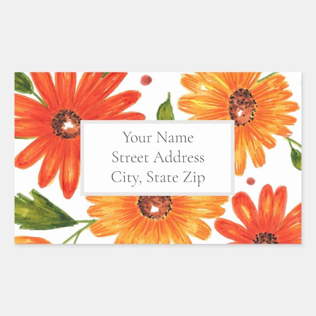 Autumn Bouquet labels (Front)