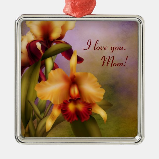 Autumn Bouquet Metal Ornament (Front)