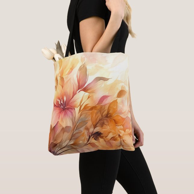 Autumn Bouquet Tote Bag (Close Up)
