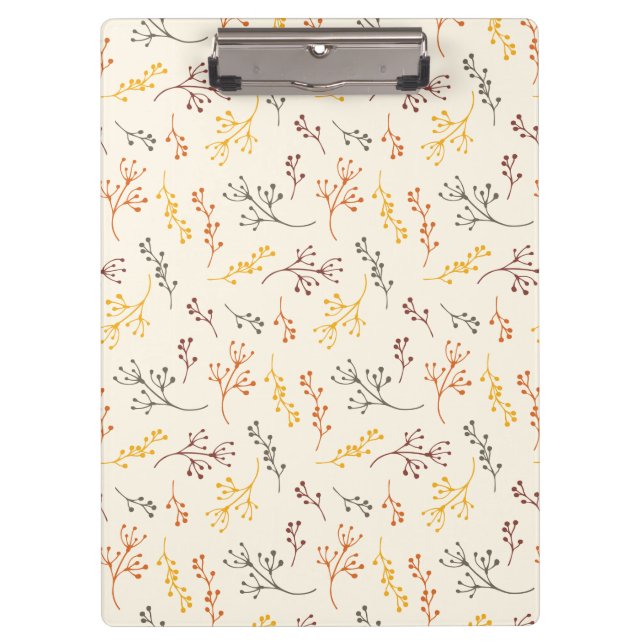 Autumn Branches Clipboard (Front)