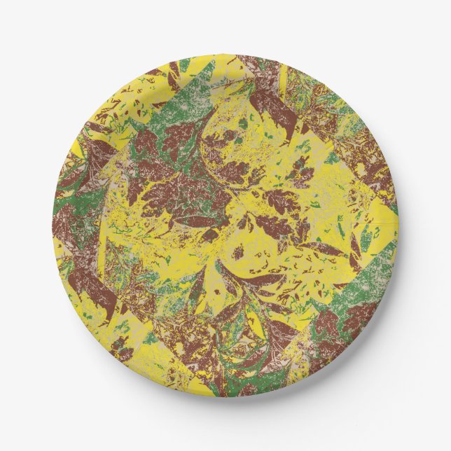 Autumn Breeze Paper Plates (Front)