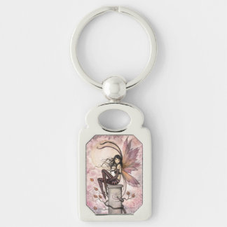 Autumn Breezes Fairy Fantasy Art Keychain