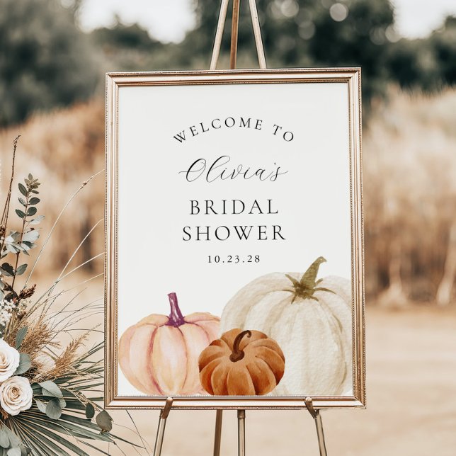 Autumn Bridal Shower Welcome Sign (Creator Uploaded)