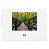 Autumn Bridge Cards (Back Horizontal)