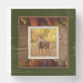 Autumn Buck #2 Wooden Box Sign