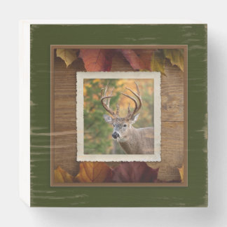 Autumn Buck #4 Wooden Box Sign