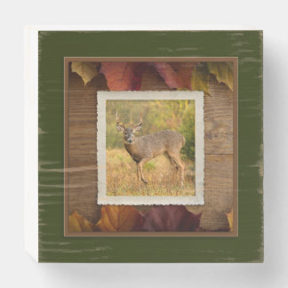 Autumn Buck #6 Wooden Box Sign