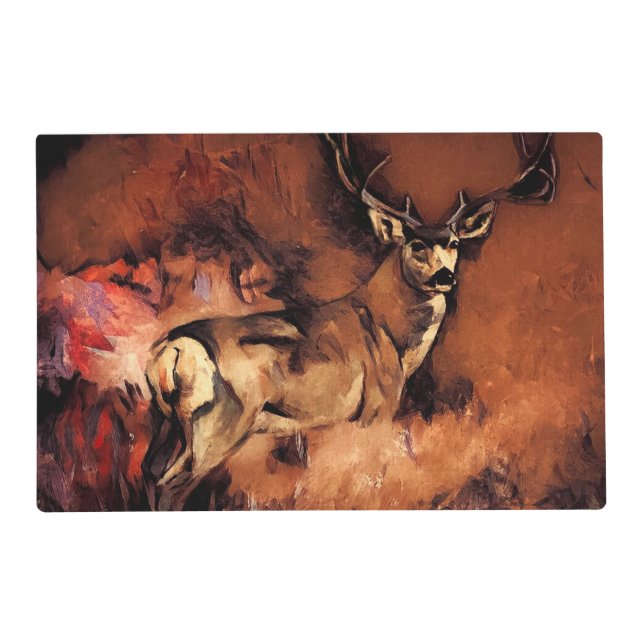 Autumn Buck Placemat (Front)