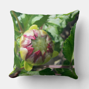 autumn bud throw pillow