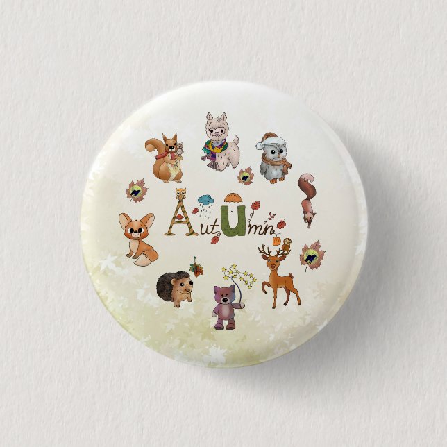 autumn button (Front)