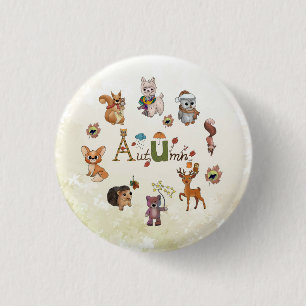 autumn button