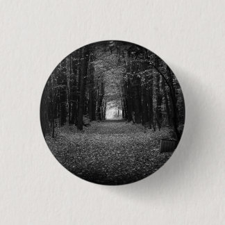 Autumn BW Pinback Button