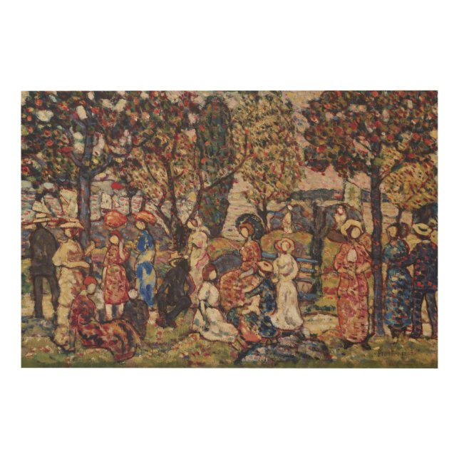 Autumn by Maurice Prendergast, Vintage Fine Art (Front)