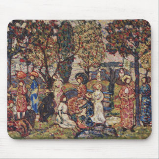 Autumn by Maurice Prendergast, Vintage Fine Art Mouse Pad