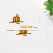 Autumn Call Me Card (Desk)