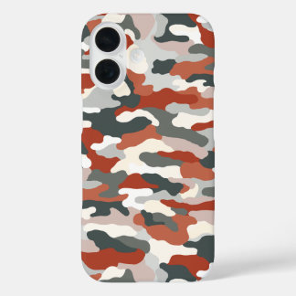 Autumn Camouflage iPhone 16 Case