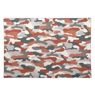 Autumn Camouflage Cloth Placemat