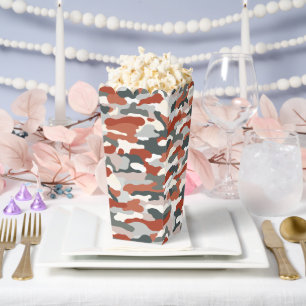 Autumn Camouflage Favor Boxes