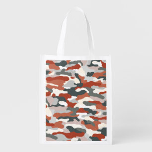 Autumn Camouflage Grocery Bag