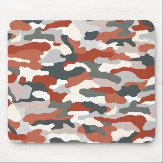 Autumn Camouflage Mouse Pad