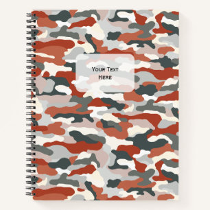 Autumn Camouflage Notebook