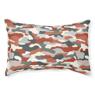 Autumn Camouflage Pet Bed