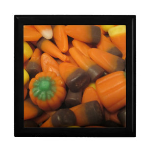 Autumn Candy Corn Keepsake Box
