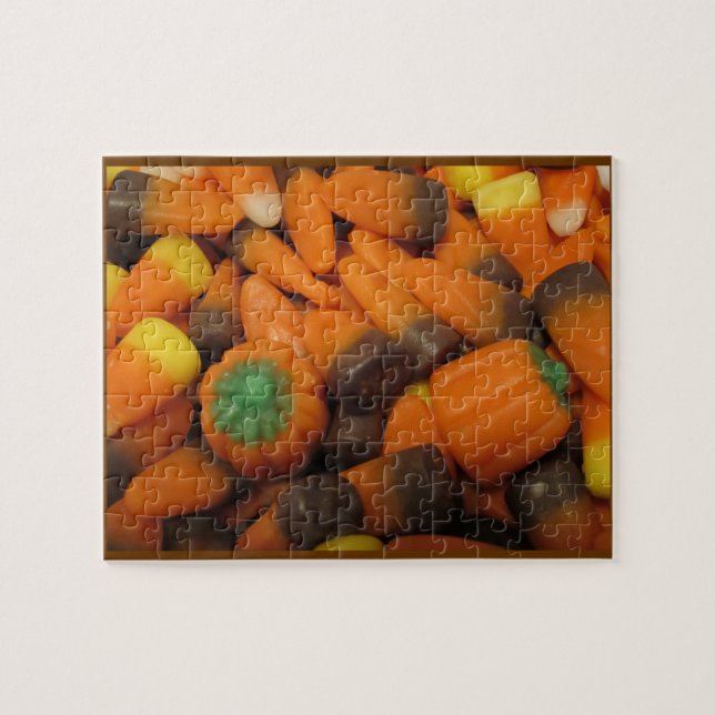 Autumn Candy Corn Puzzle (Horizontal)