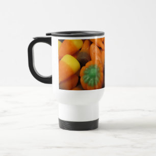 Autumn Candy Corn Travel Mug